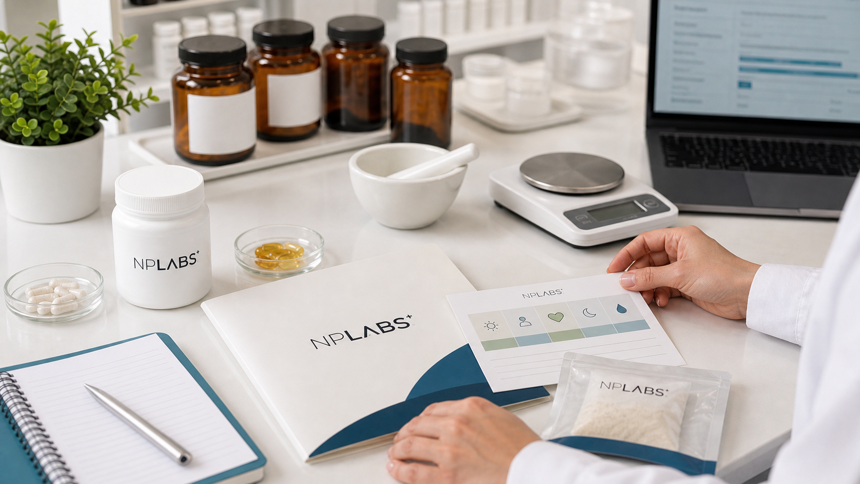 NPLabs pharmacy preparation review for women's health support